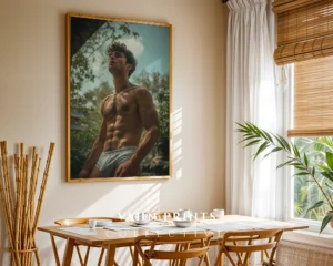 Simple Nude Male Art Print Download