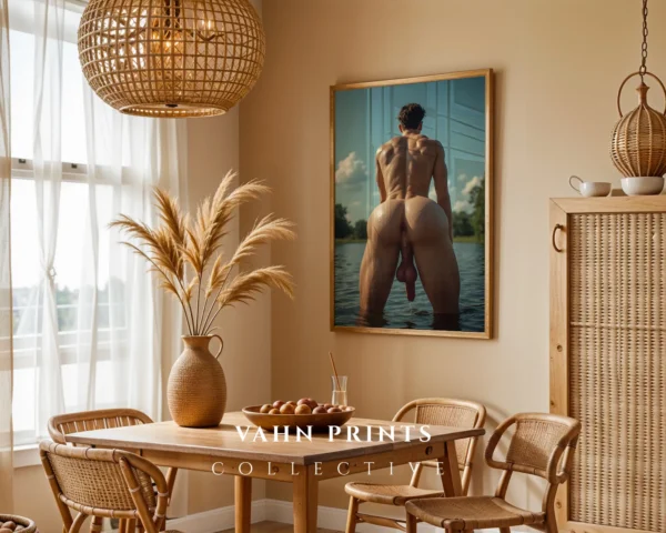 Subdued Nude Male Photography Printable