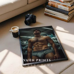 Simple Nude Male Photography Poster Print