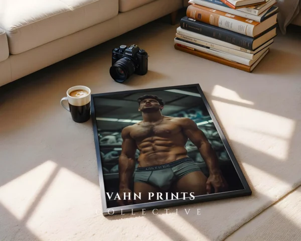 Simple Nude Male Photography Poster Print