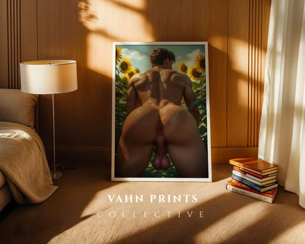 Naked Male Photography Wall Art Instant Download