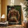 Modern Naked Male Wall Art Digital Download
