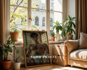 Calm Naked Male Photography Instant Download