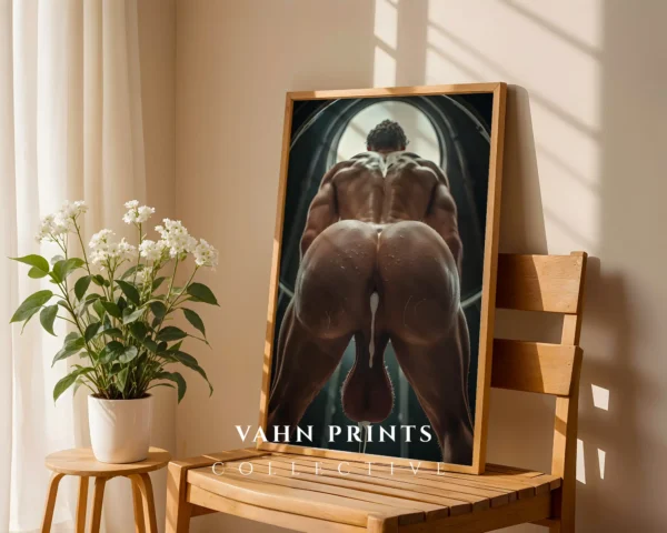 Museum Style Naked Male Wall Art
