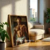 Modern Naked Male Photography Poster