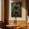 Contemporary Naked Male Photo Wall Art