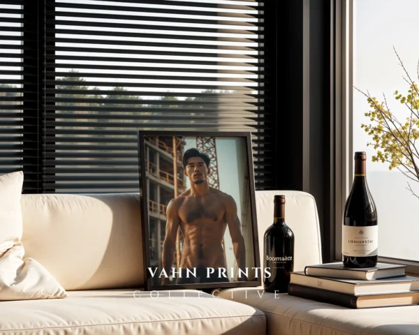 Stylish Handsome Man Photography Print