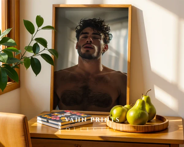 Attractive Man Wall Art Instant Download