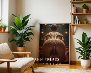 P1176c_m1 Hot Male Photography Modern Wall Art
