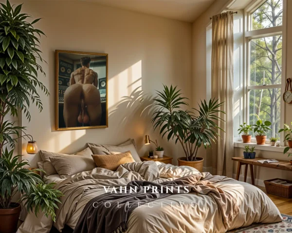 P1183c_m1 Modern Handsome Man Wall Art Poster