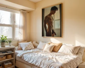 Attractive Man Wall Art Digital Photo