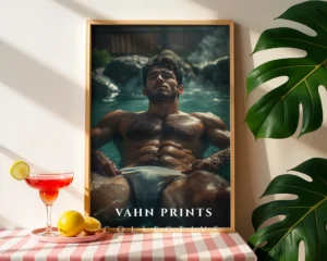 Attractive Male Photo Wall Art Decor