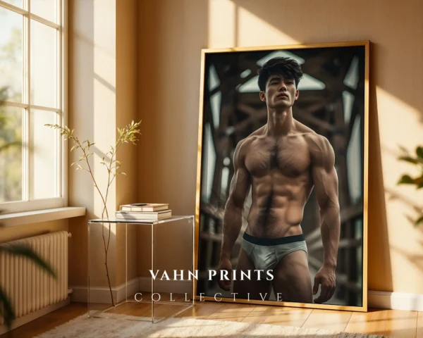 Modern Attractive Man Wall Art