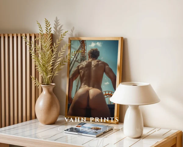 Handsome Guy Modern Wall Art Printable