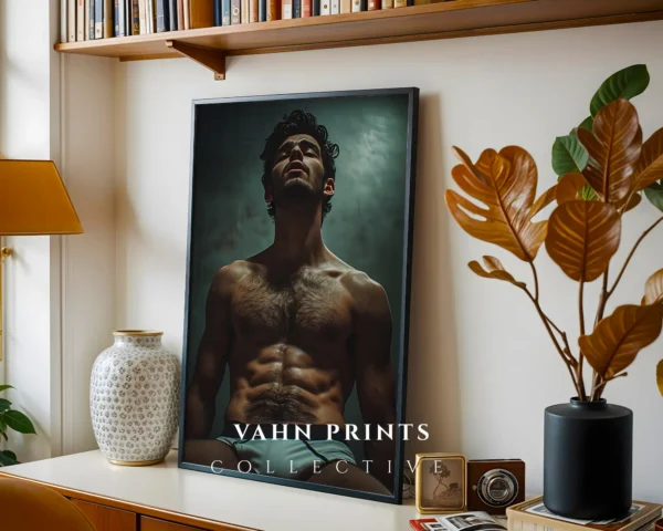 Handsome Male Portrait Photography Print