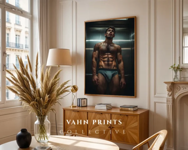 Clean Handsome Male Wall Decor