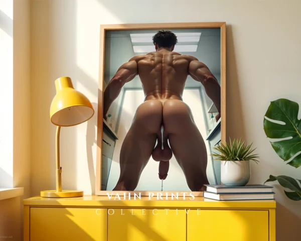 Stylish Attractive Man Photography Print