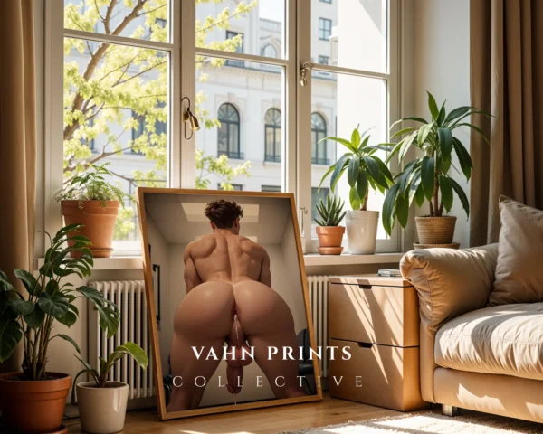 Attractive Male Wall Art Digital Print