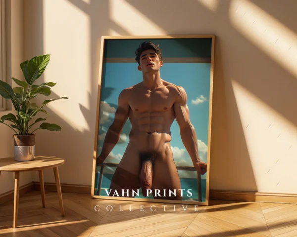 Artistic Male Body Photography Wall Art Printable Decor Poster Instant Download