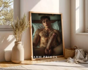 Modern Male Body Photography Wall Art Print Digital Decor Download