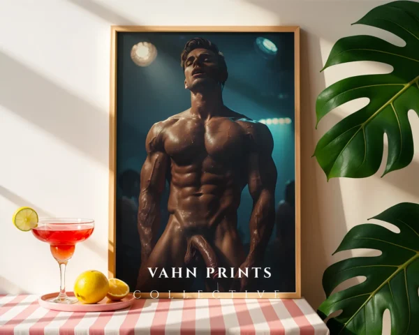 Fine Art Male Body Photography Wall Art Print Instant Digital Download