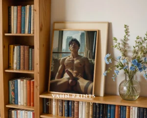 P196c_m1 Minimal Male Body Photography Wall Art Decor Printable Poster