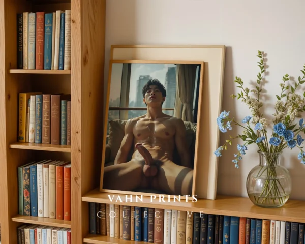 Minimal Male Body Photography Wall Art Decor Printable Poster