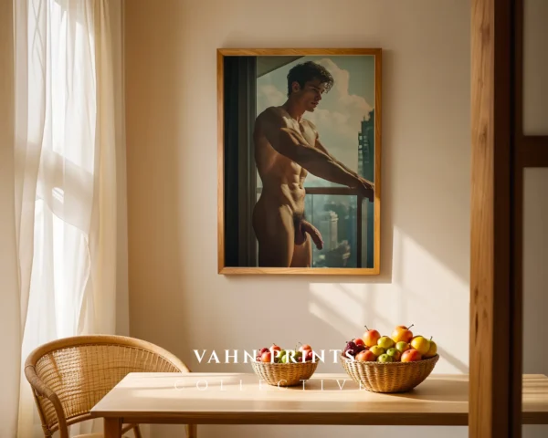 Masculine Form Photography Wall Art Print Instant Digital