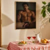 Sculptural Male Body Photography Wall Art Print Instant