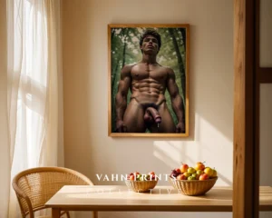 Editorial Style Male Body Photography Wall Art Printable