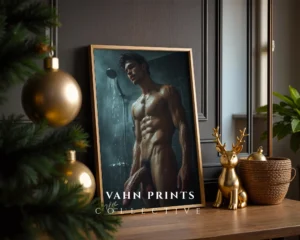 Male Physique Photography Wall Art Printable Decor Poster