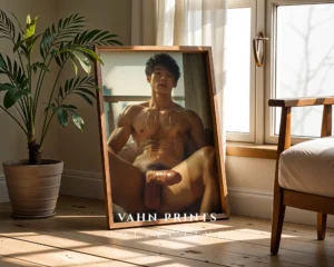 Muted Male Body Photography Wall Art Print Digital Download