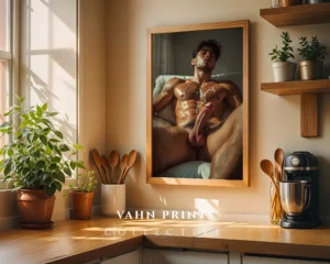 P242c_m1 Minimal Decor Male Body Photography Wall Art Printable