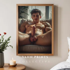 High Art Male Body Photography Wall Art Print Digital