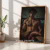 Curated Male Body Photography Wall Art Print Digital
