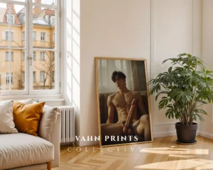 Designer Male Body Photography Wall Art Print Digital