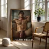 Clean Wall Male Body Photography Wall Art Print Instant Download