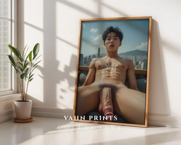 Curated Decor Male Body Photography Wall Art Print Instant