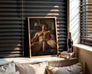 Neutral Wall Male Body Photography Wall Art Printable