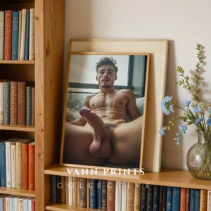 Interior Art Male Body Photography Wall Art Print Digital