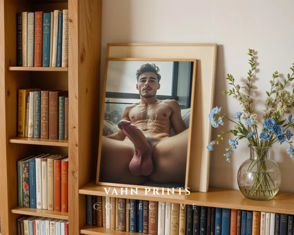 Interior Art Male Body Photography Wall Art Print Digital