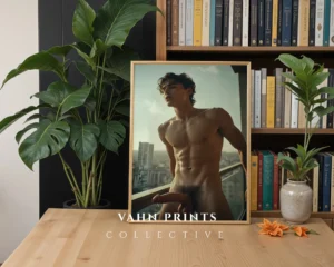 Artistic Man Body Photography Wall Art Printable Decor Poster Instant Download