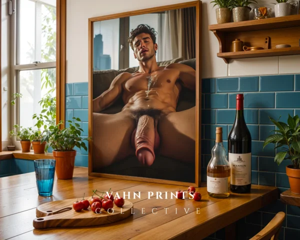 Fine Art Man Body Photography Wall Art Print Instant Digital Download