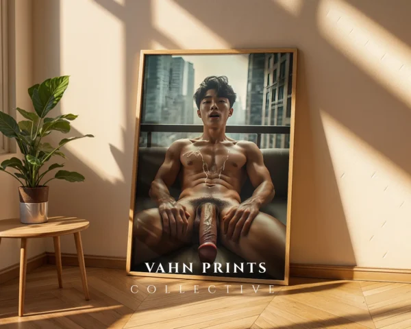 Art Nude Man Body Photography Wall Art Printable Poster