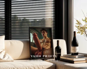 P285c_m1 Fine Detail Man Body Photography Wall Art Printable Poster