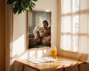 Clean Man Body Photography Wall Art Print Decor Download