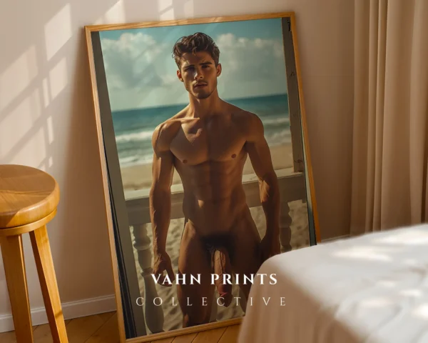 Stylish Man Body Photography Wall Art Print Decor