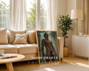 Balanced Man Body Photography Wall Art Printable Poster