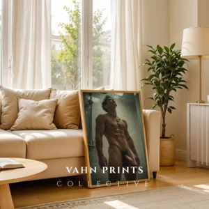 Balanced Man Body Photography Wall Art Printable Poster