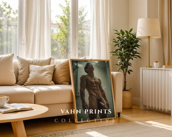 Balanced Man Body Photography Wall Art Printable Poster